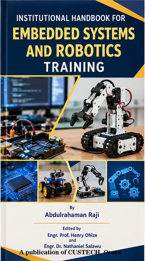 Cover: Institutional Handbook for Embedded Systems and Robotics Training